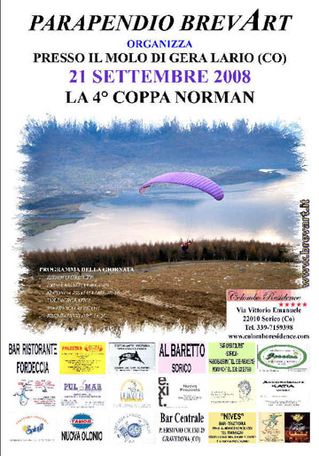 Paragliding -  Gera Lario