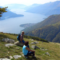 Goldener Herbst - Auspannen am Comer See