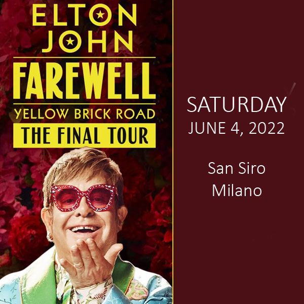Elton John in Milano