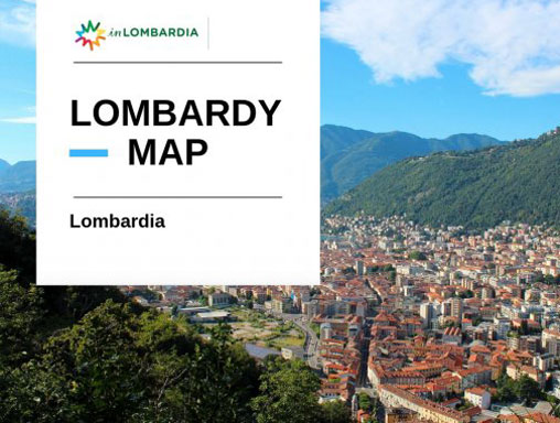Touristische Karte Lombardei